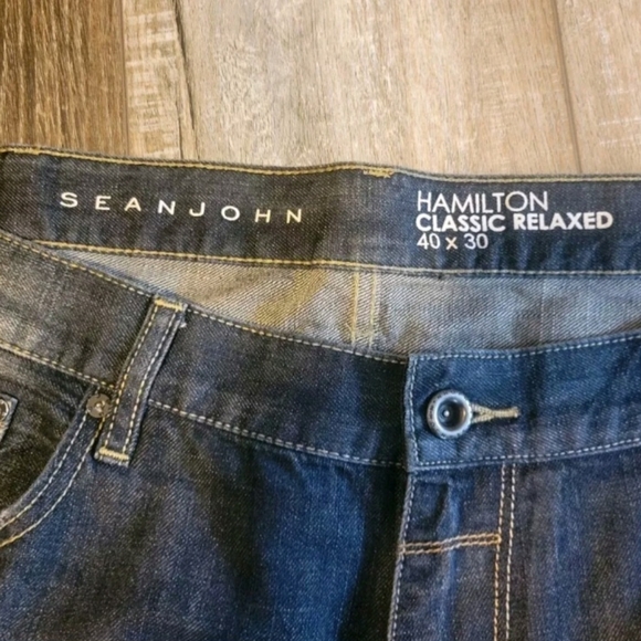 Sean John Hamilton Classic Relaxed Fit Disstress Mens Jeans Size 40 x 30 😍 D2 - Picture 10 of 10